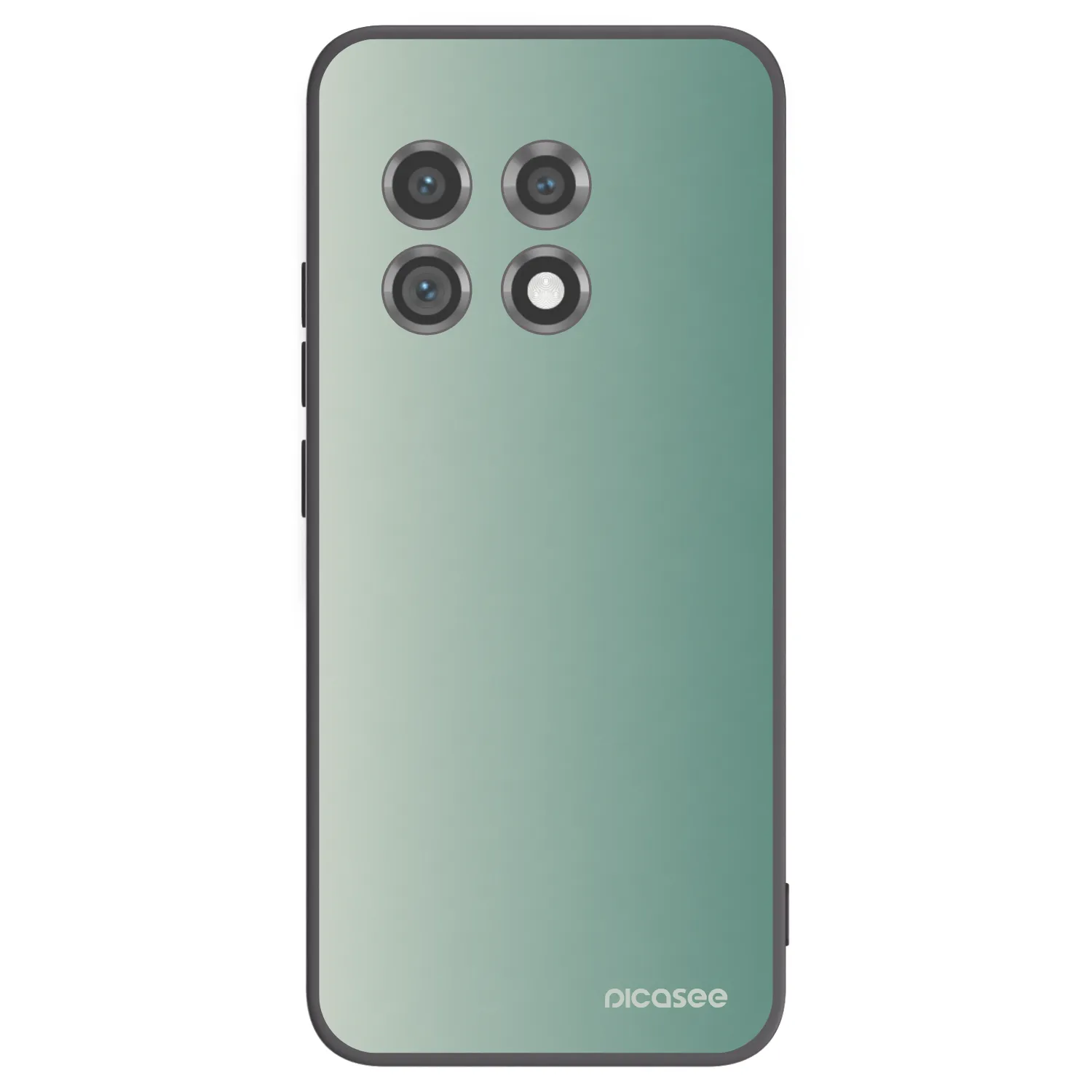 Picasee fekete szilikon tok az alábbi mobiltelefonokra OnePlus 11 5G - Misty Sage