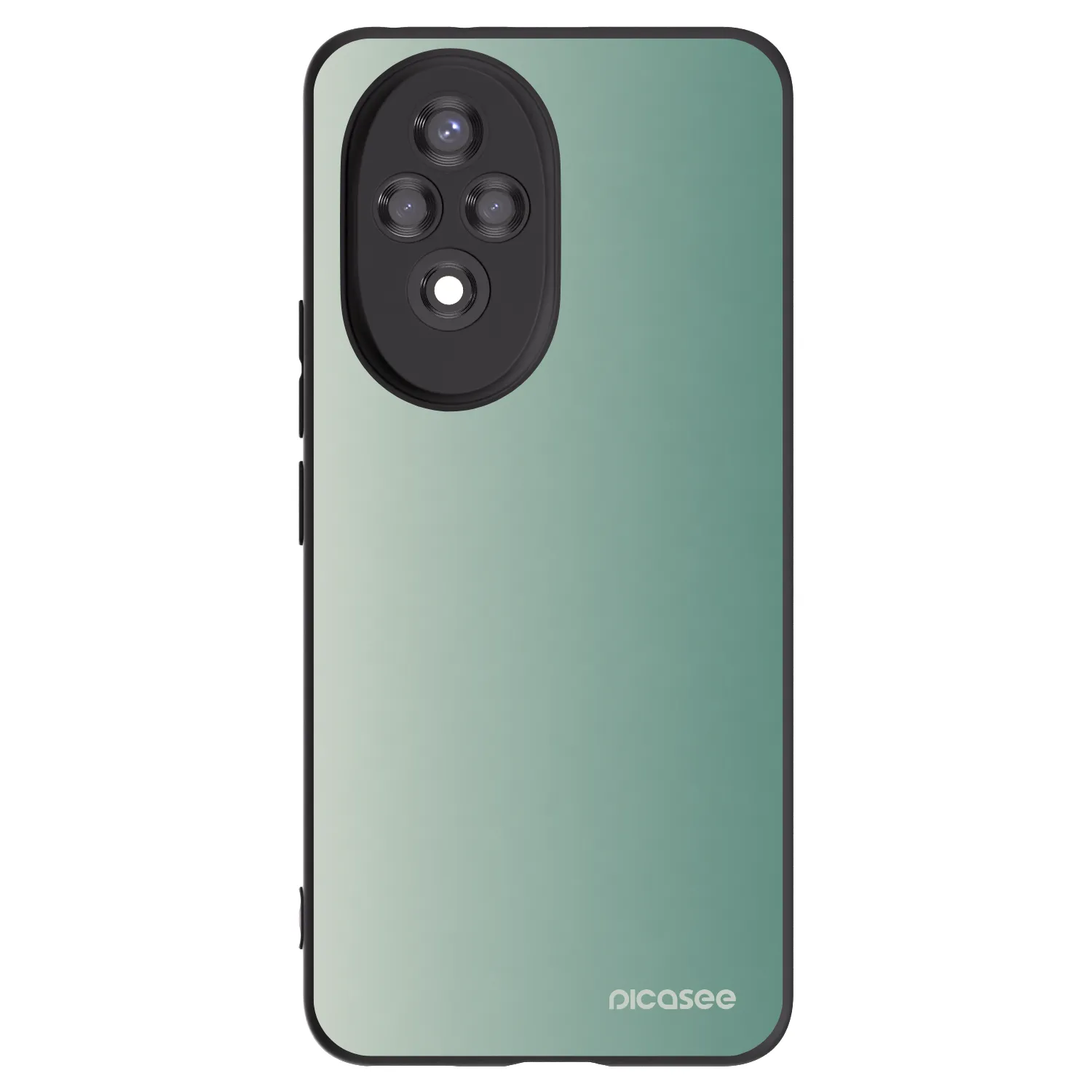 Picasee fekete szilikon tok az alábbi mobiltelefonokra Honor 200 Pro 5G - Misty Sage