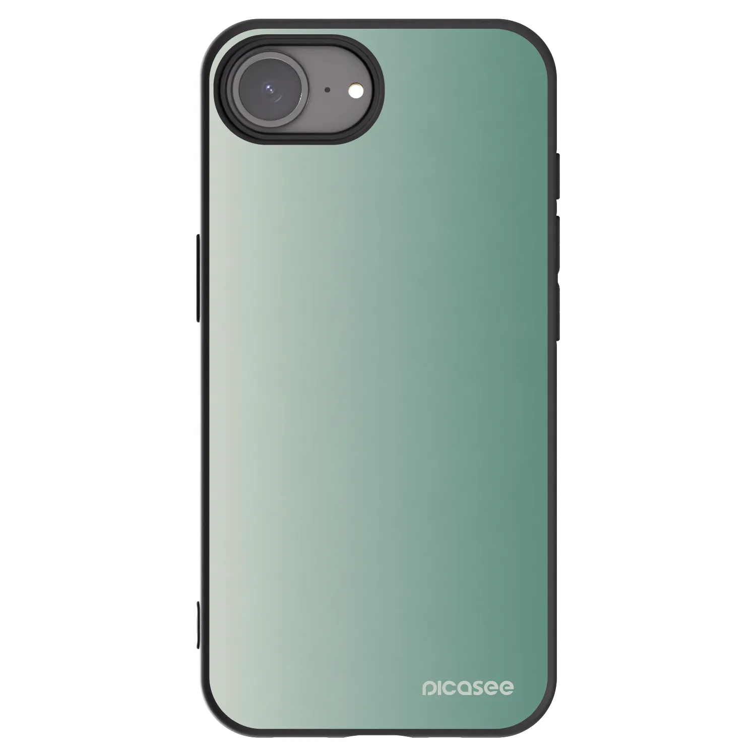 Picasee fekete szilikon tok az alábbi mobiltelefonokra Apple iPhone 16e - Misty Sage