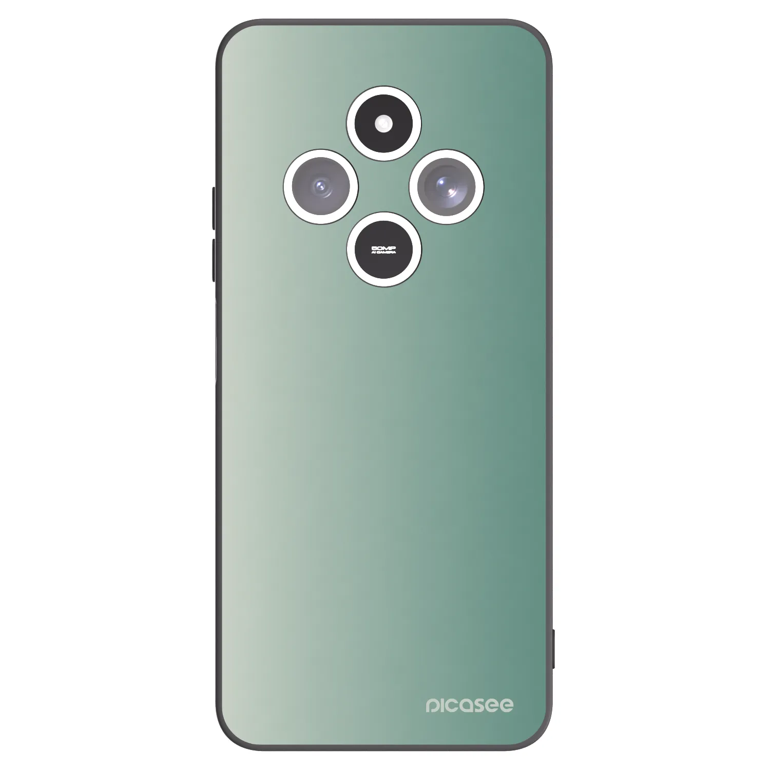 Picasee fekete szilikon tok az alábbi mobiltelefonokra Xiaomi Redmi 14C - Misty Sage