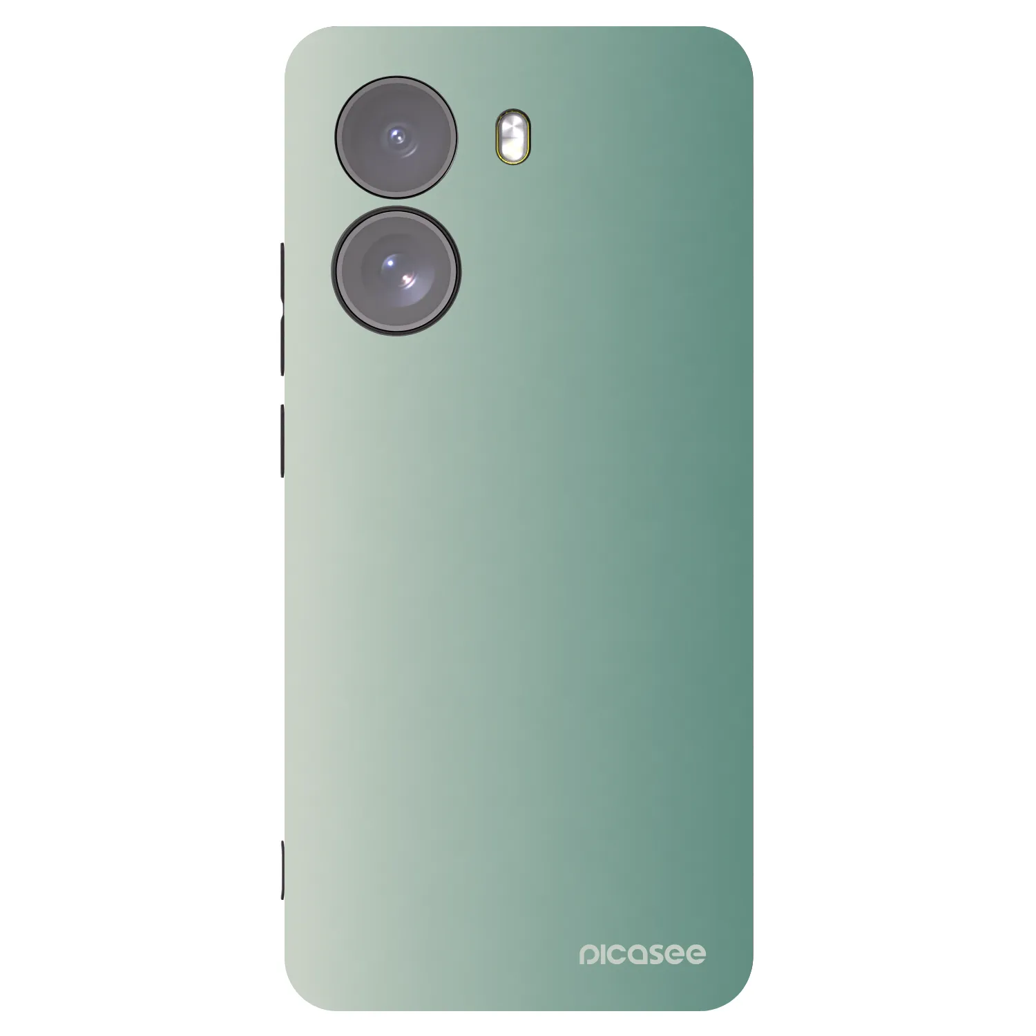 Picasee fekete szilikon tok az alábbi mobiltelefonokra Xiaomi Poco X7 - Misty Sage