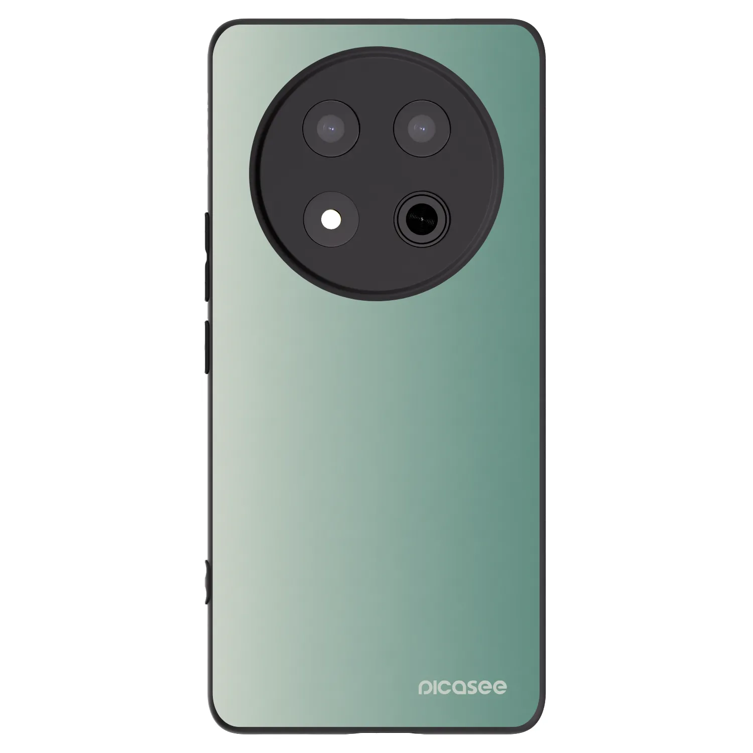 Picasee fekete szilikon tok az alábbi mobiltelefonokra Honor Magic7 Lite 5G - Misty Sage