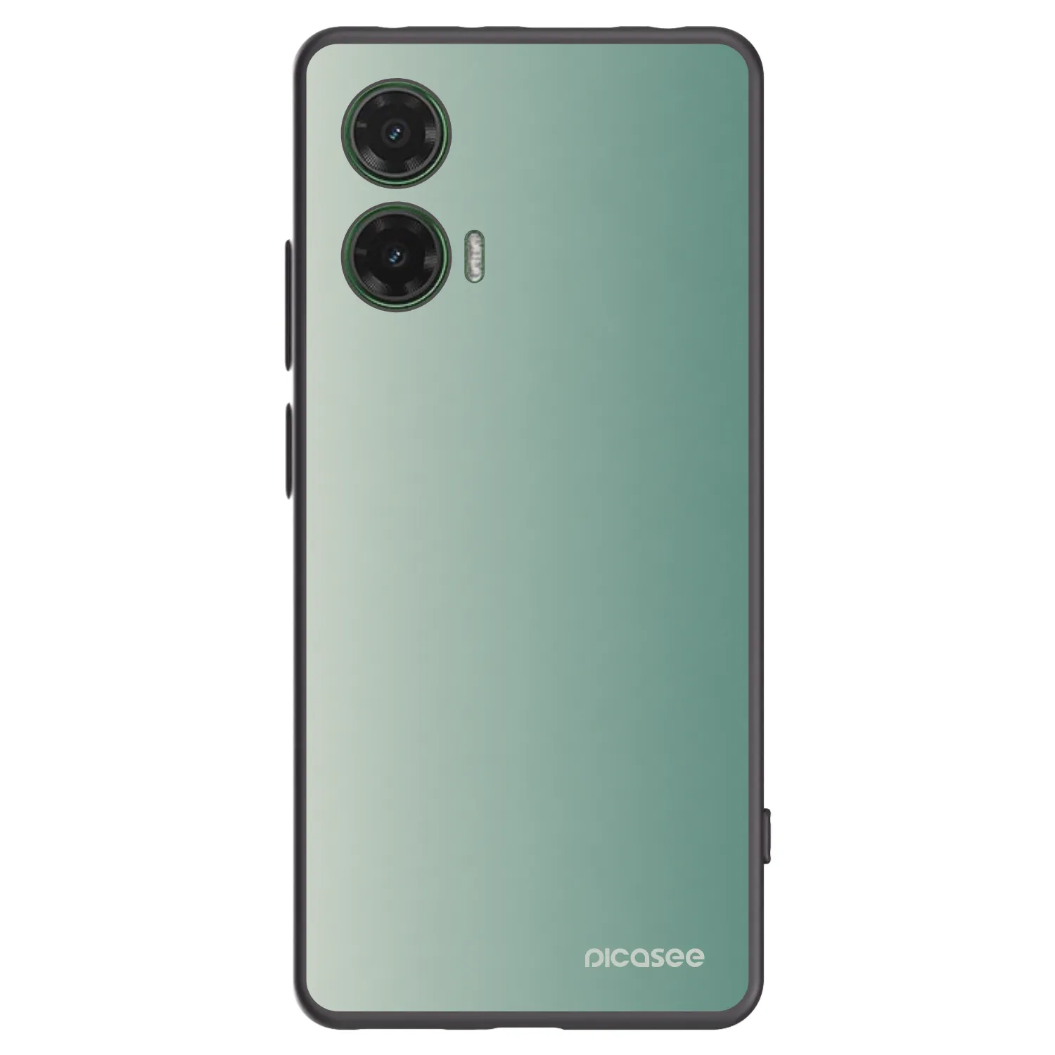 Picasee fekete szilikon tok az alábbi mobiltelefonokra Motorola Moto G35 5G - Misty Sage