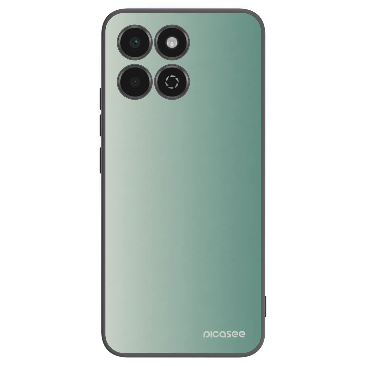 Picasee fekete szilikon tok az alábbi mobiltelefonokra Honor 200 Smart 5G - Misty Sage