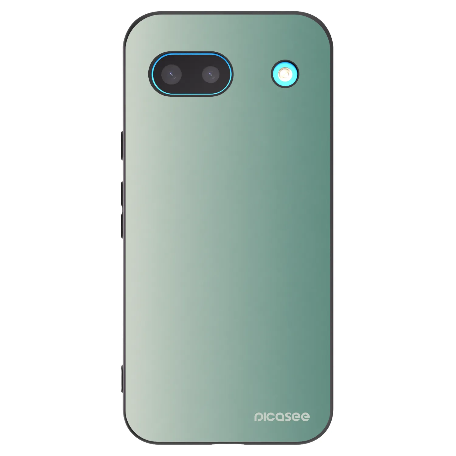 Picasee fekete szilikon tok az alábbi mobiltelefonokra Google Pixel 8 - Misty Sage