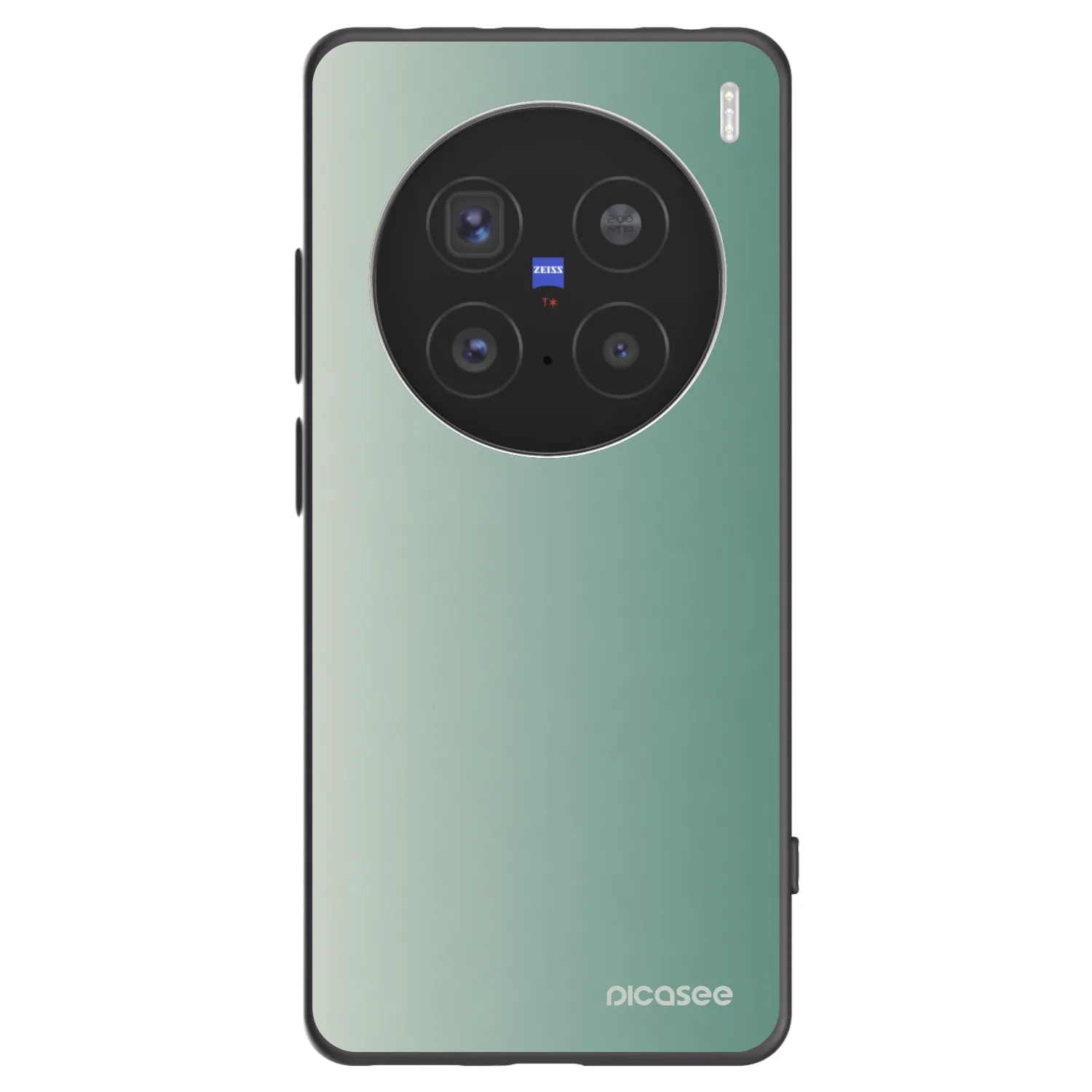 Picasee fekete szilikon tok az alábbi mobiltelefonokra Vivo X200 Pro - Misty Sage