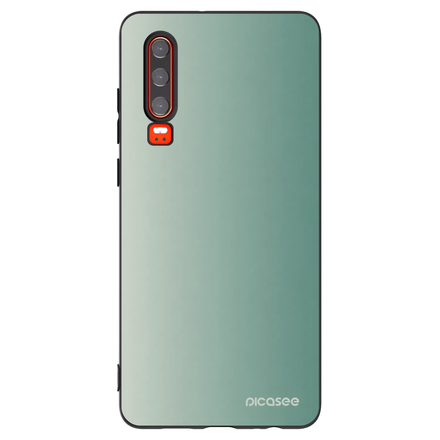 Picasee fekete szilikon tok az alábbi mobiltelefonokra Huawei P30 - Misty Sage