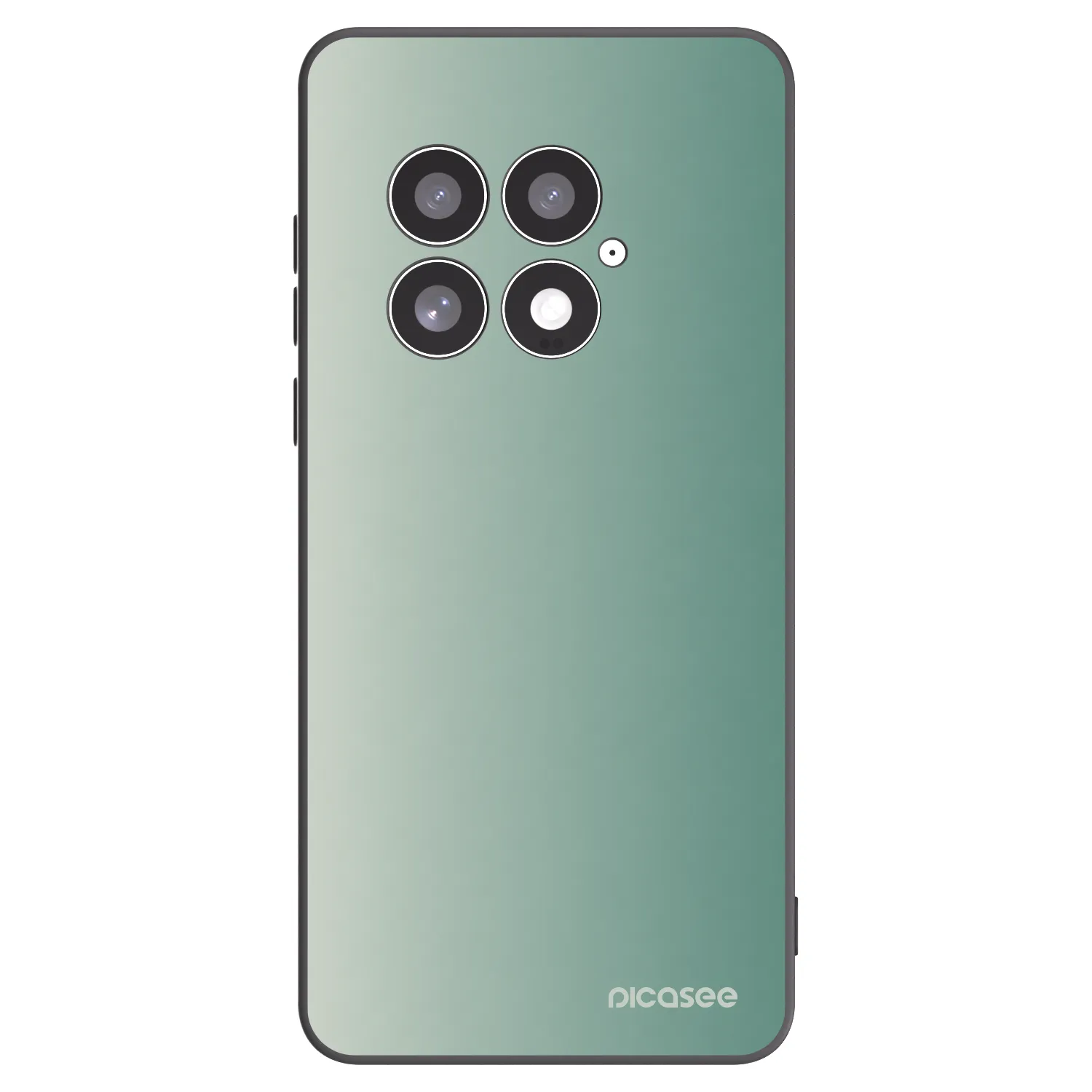 Picasee fekete szilikon tok az alábbi mobiltelefonokra OnePlus 13 5G - Misty Sage