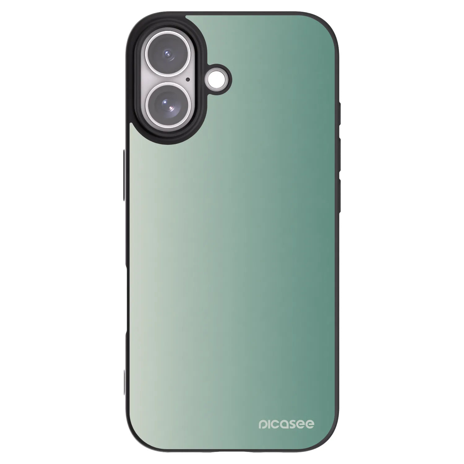 Picasee fekete szilikon tok az alábbi mobiltelefonokra Apple iPhone 17 - Misty Sage
