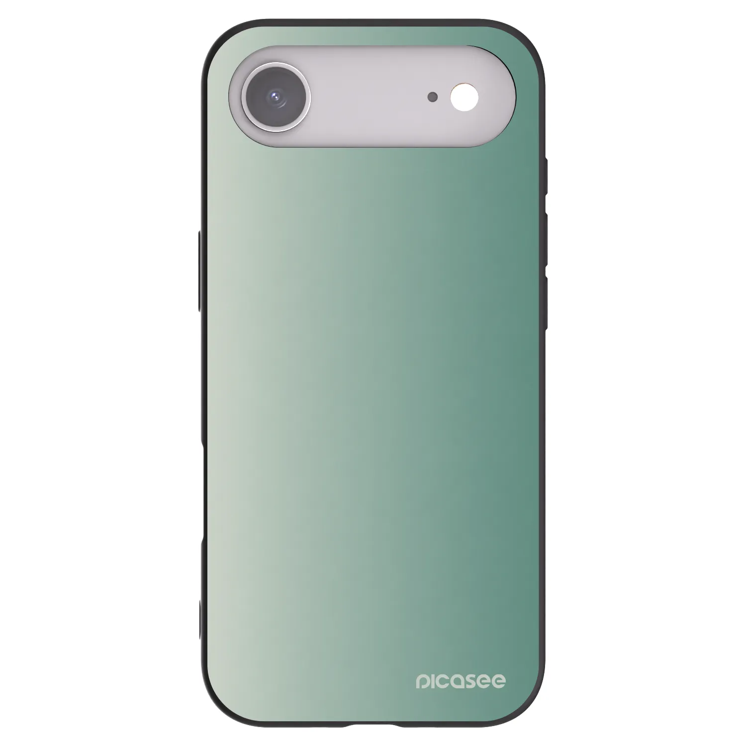Picasee fekete szilikon tok az alábbi mobiltelefonokra Apple iPhone Air - Misty Sage