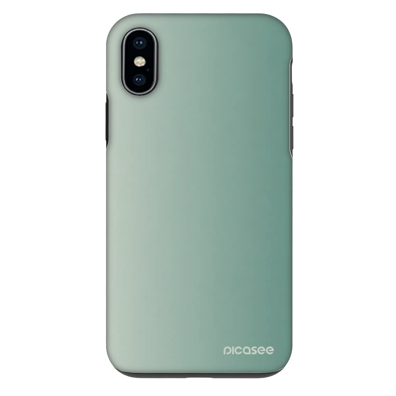 Picasee Fashion Case Apple iPhone X/XS - Misty Sage