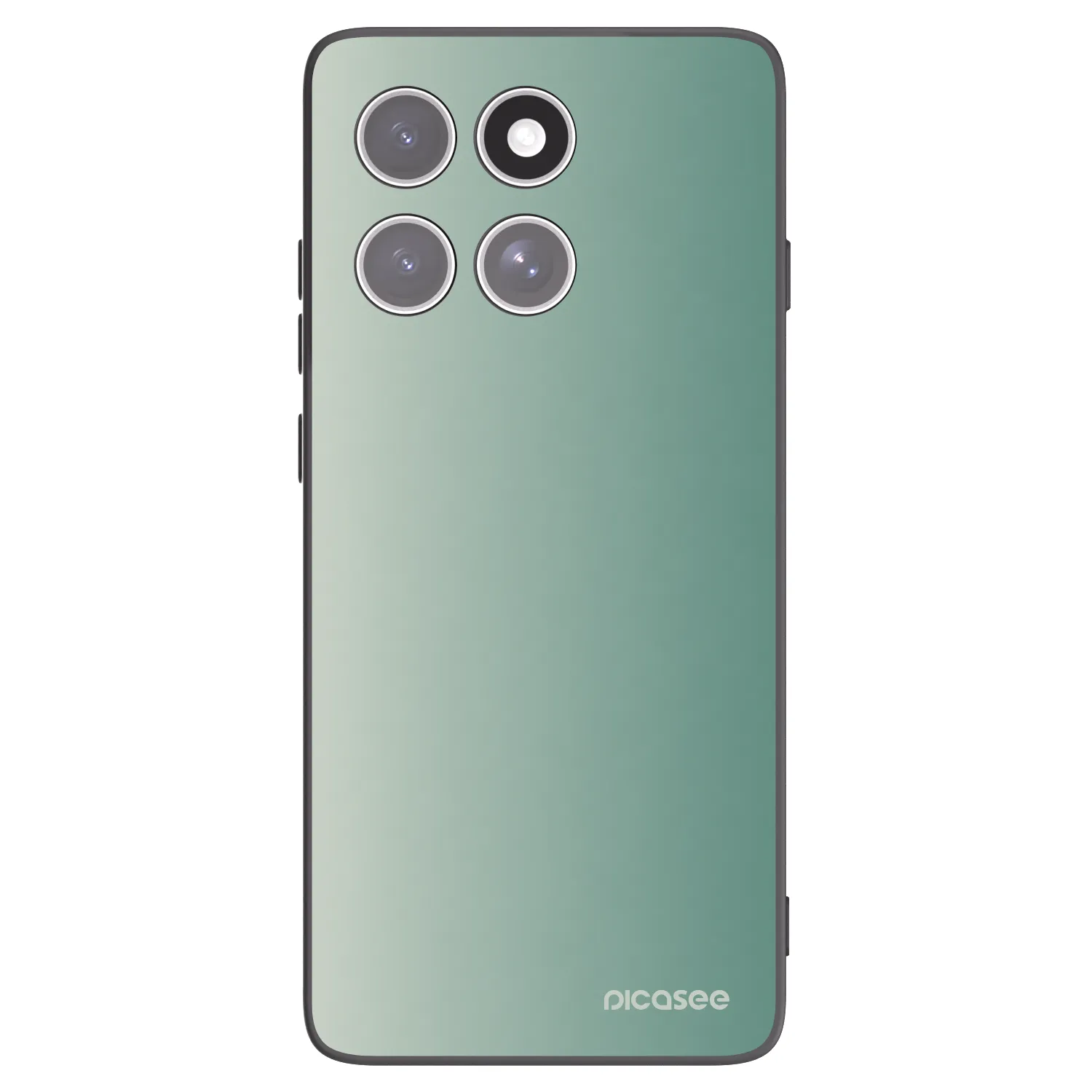Picasee fekete szilikon tok az alábbi mobiltelefonokra Motorola Edge 60 Pro - Misty Sage
