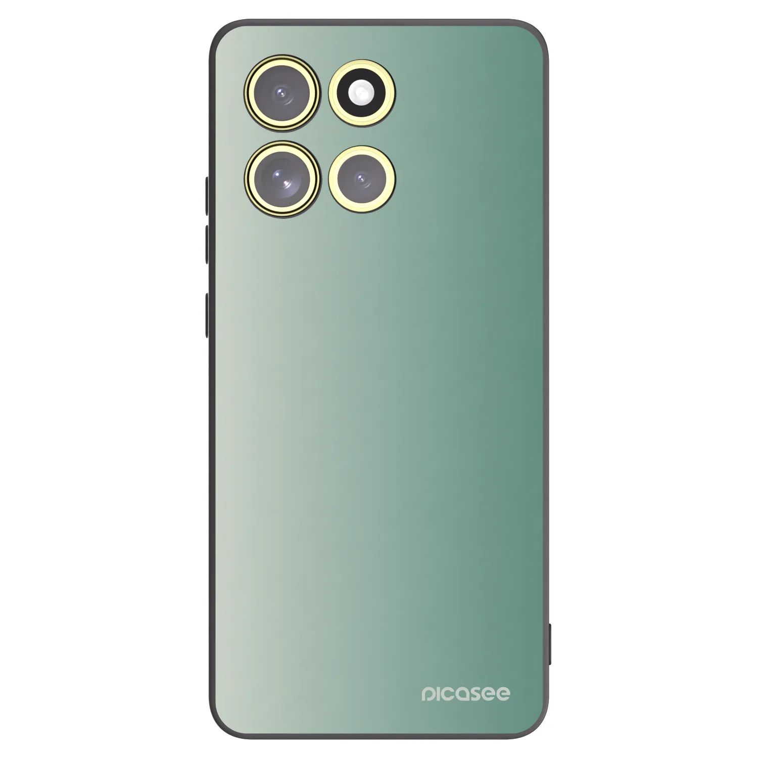 Picasee fekete szilikon tok az alábbi mobiltelefonokra Motorola Moto G86 5G - Misty Sage
