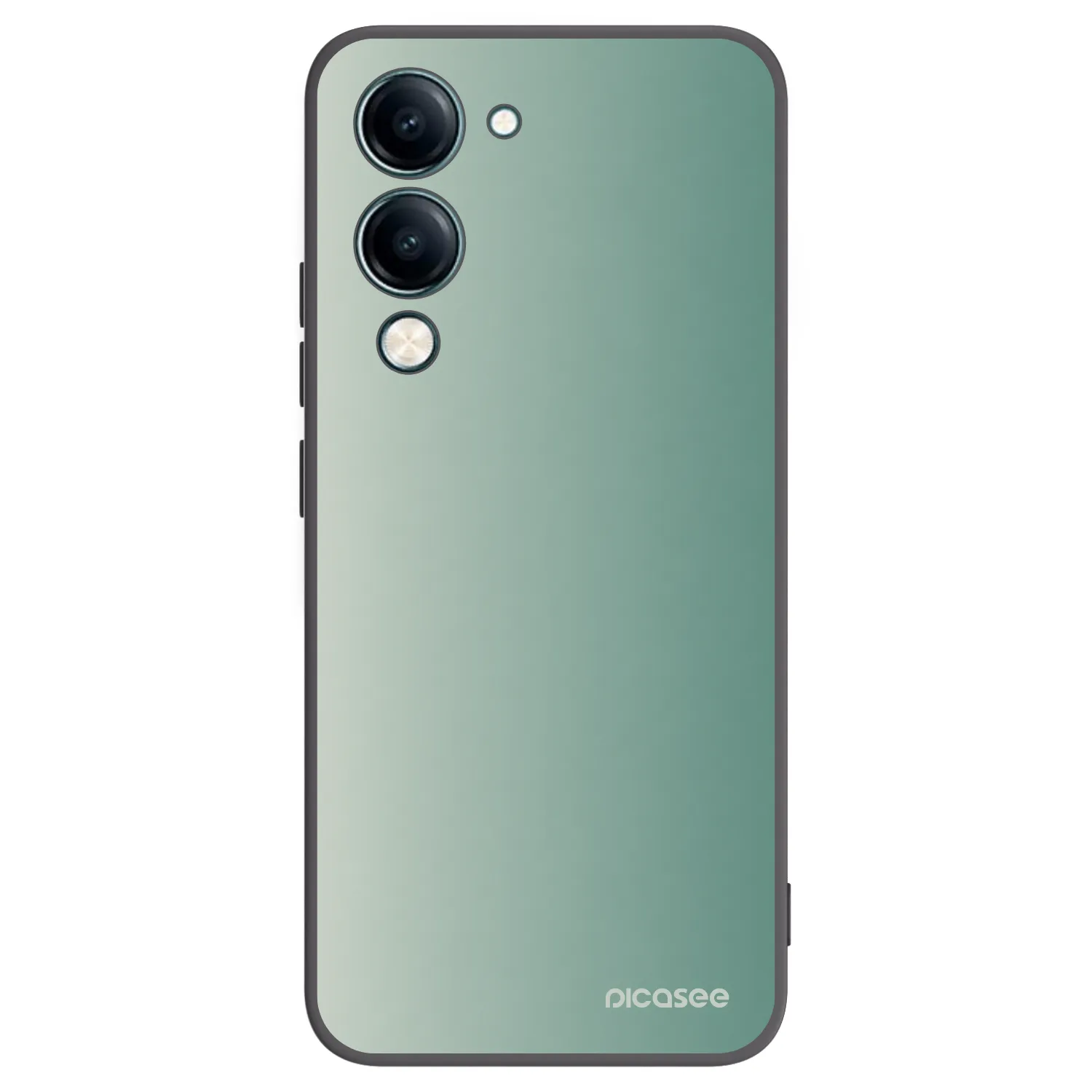 Picasee fekete szilikon tok az alábbi mobiltelefonokra Vivo Y29s 5G - Misty Sage