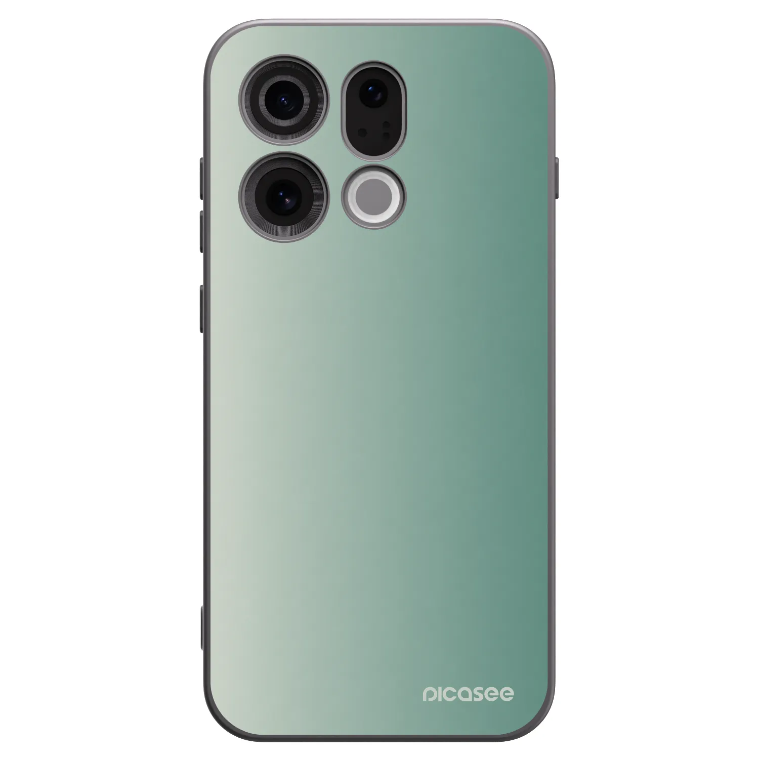 Picasee fekete szilikon tok az alábbi mobiltelefonokra OPPO Find X9 - Misty Sage