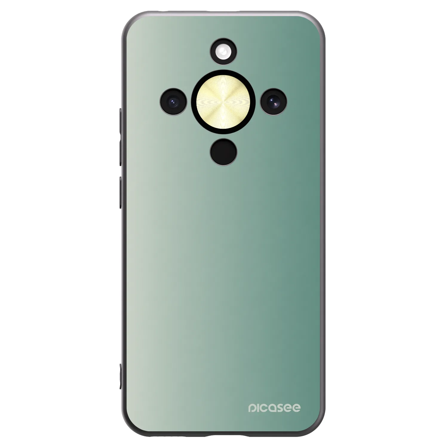 Picasee fekete szilikon tok az alábbi mobiltelefonokra Honor Magic8 Lite 5G - Misty Sage