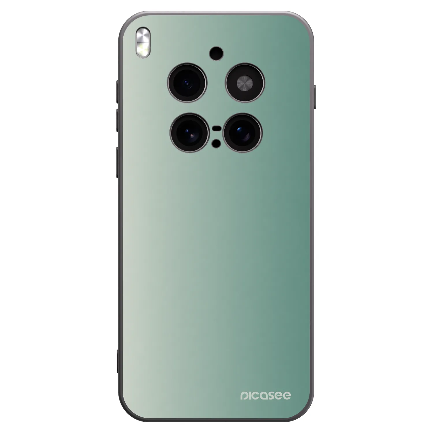 Picasee fekete szilikon tok az alábbi mobiltelefonokra Vivo X300 Pro - Misty Sage