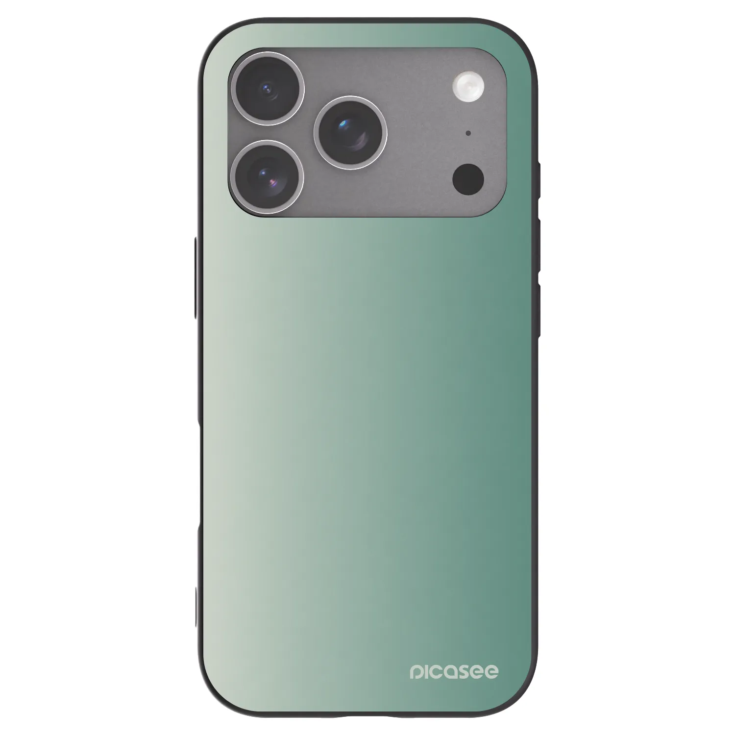 Picasee fekete szilikon tok az alábbi mobiltelefonokra Apple iPhone 18 Pro - Misty Sage
