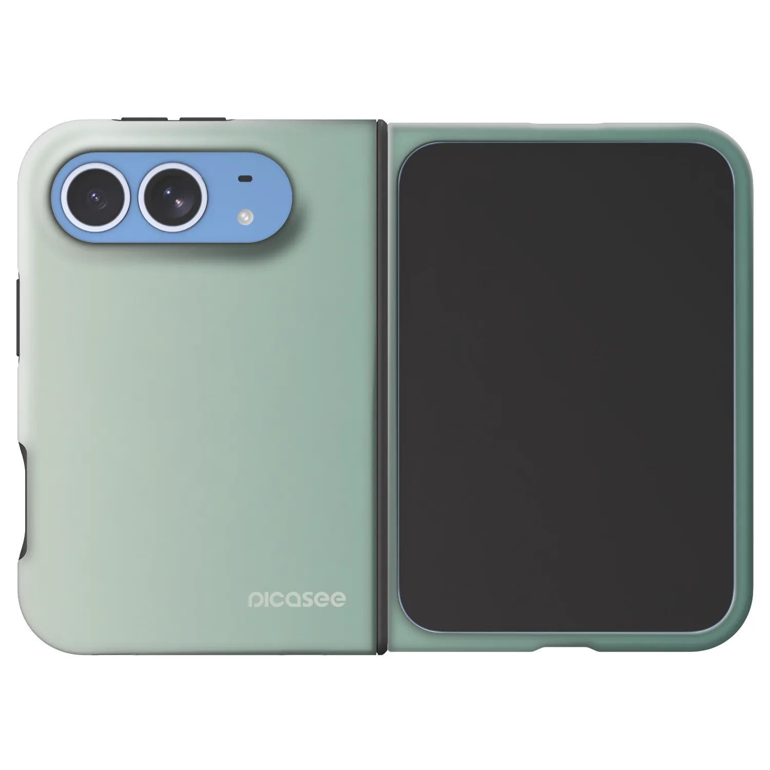 Picasee Fashion Case MagSafe Apple iPhone Duo - Misty Sage