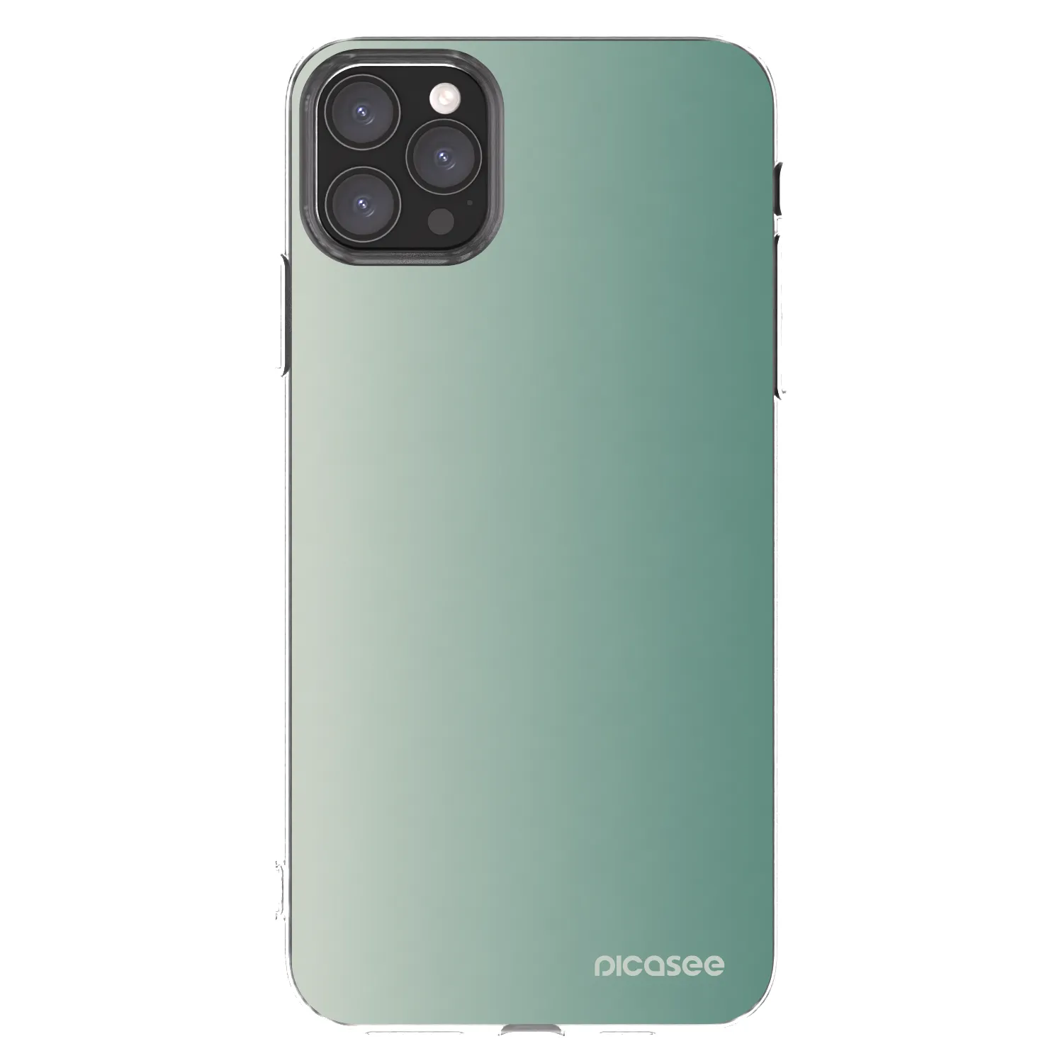 Picasee átlátszó szilikon tok az alábbi mobiltelefonokra Apple iPhone 11 Pro Max - Misty Sage