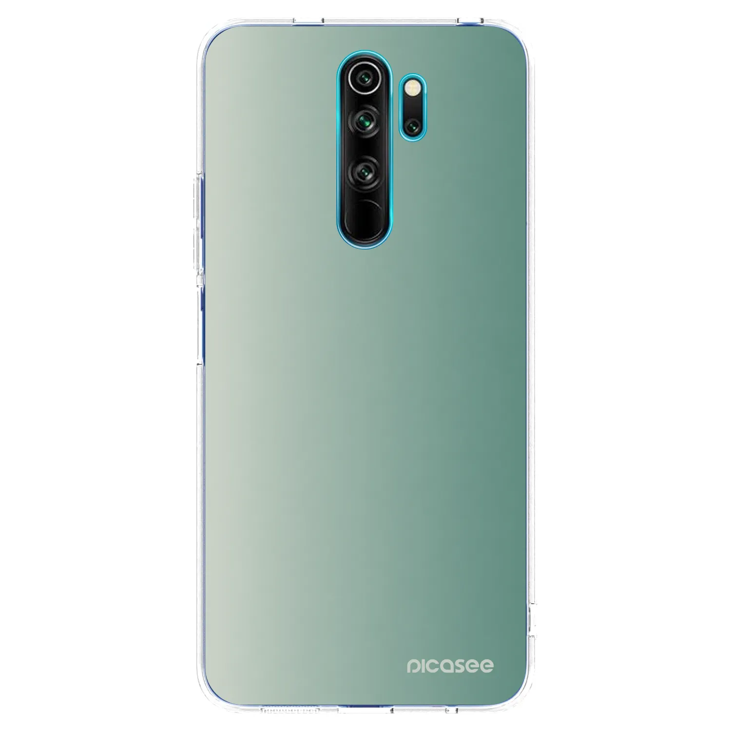 Picasee átlátszó szilikon tok az alábbi mobiltelefonokra Xiaomi Redmi Note 8 Pro - Misty Sage