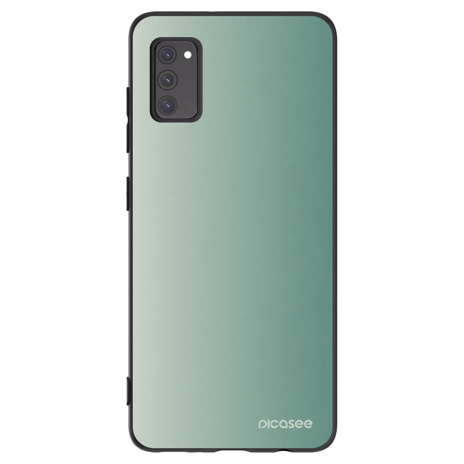 Picasee fekete szilikon tok az alábbi mobiltelefonokra Samsung Galaxy A41 A415F - Misty Sage