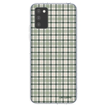 Tok az alábbi mobiltelefonokra Samsung Galaxy A03s A037G - Sage Tartan