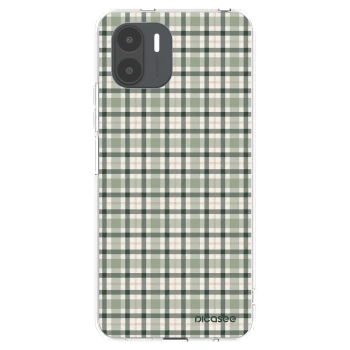 Picasee átlátszó szilikon tok az alábbi mobiltelefonokra Xiaomi Redmi A2 - Sage Tartan