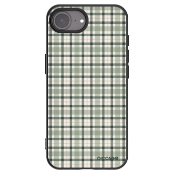 Picasee fekete szilikon tok az alábbi mobiltelefonokra Apple iPhone 16e - Sage Tartan