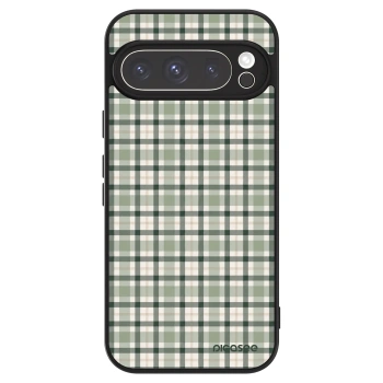 Szilikon tok erre a típusra Google Pixel 9 Pro - Sage Tartan