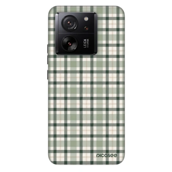 Szilikon tok erre a típusra Xiaomi 13T Pro - Sage Tartan