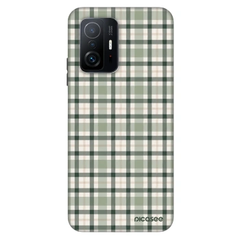 Szilikon tok erre a típusra Xiaomi 11T Pro - Sage Tartan