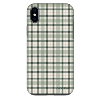 Szilikon tok erre a típusra Apple iPhone XS Max - Sage Tartan