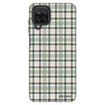 Szilikon tok erre a típusra Samsung Galaxy A12 A125F - Sage Tartan