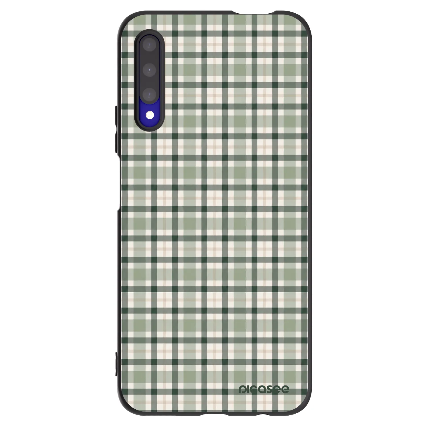 Picasee fekete szilikon tok az alábbi mobiltelefonokra Honor 9X Pro - Sage Tartan