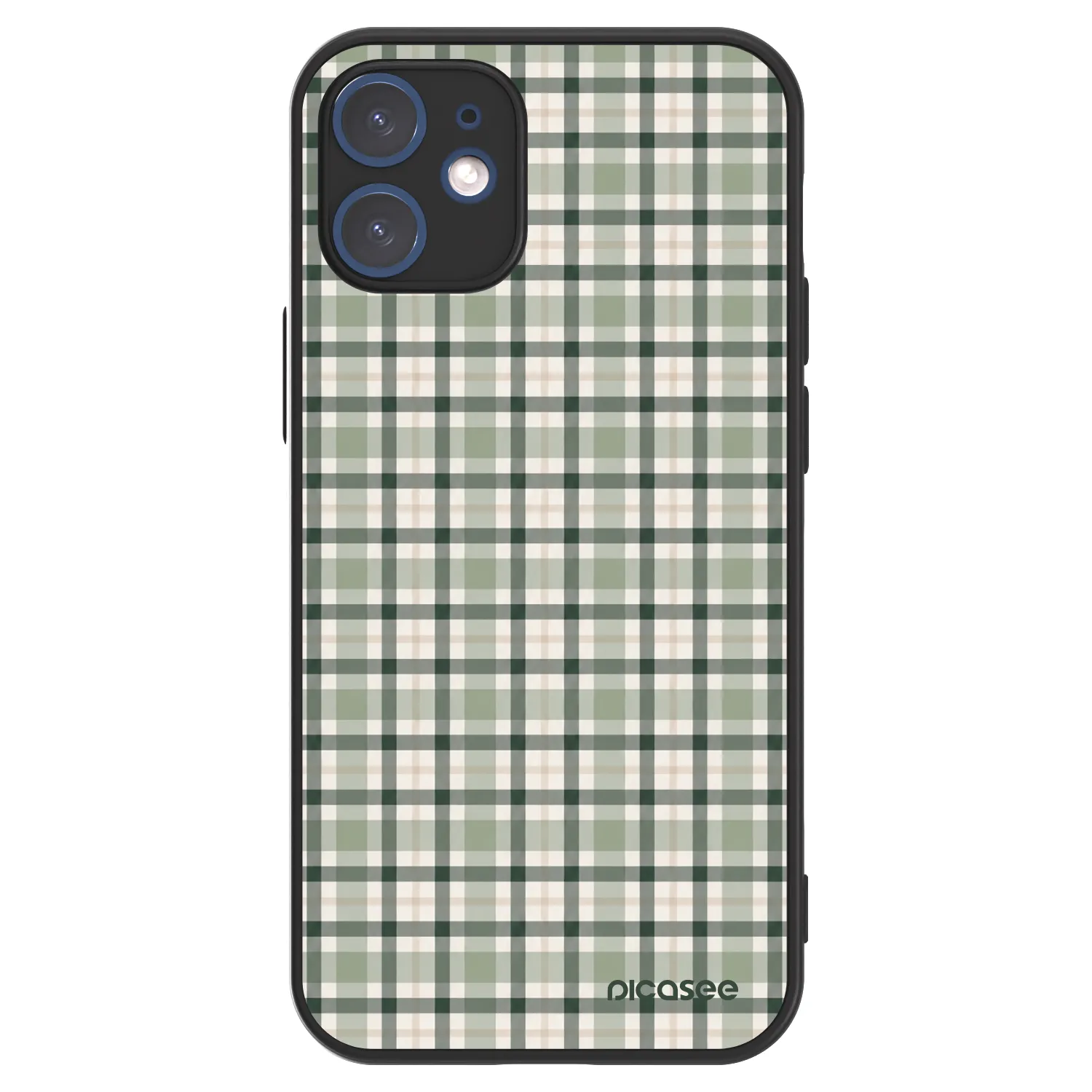 Picasee ULTIMATE CASE Apple iPhone 12 mini - készülékre - Sage Tartan
