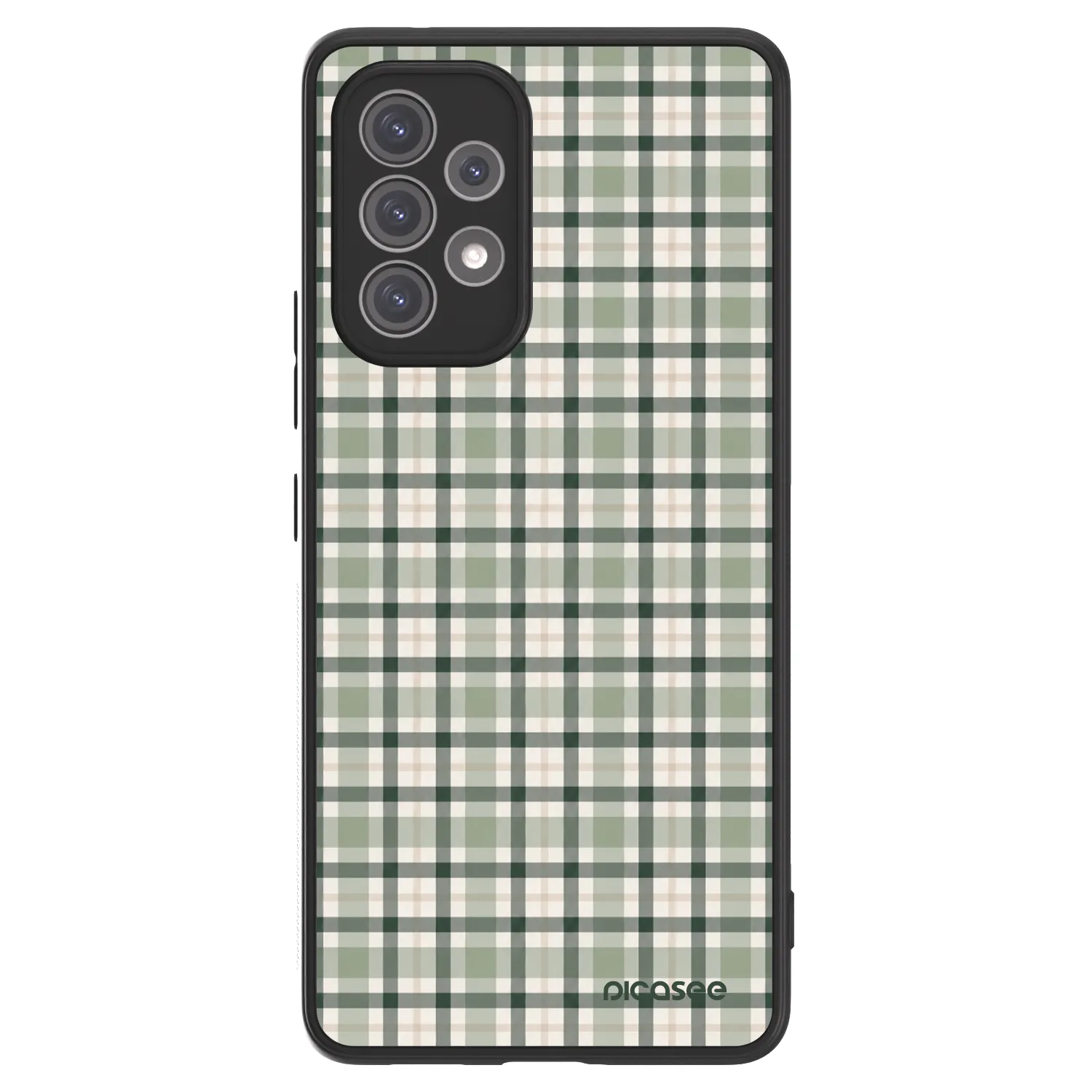 Picasee ULTIMATE CASE Samsung Galaxy A52 5G A525F - készülékre - Sage Tartan