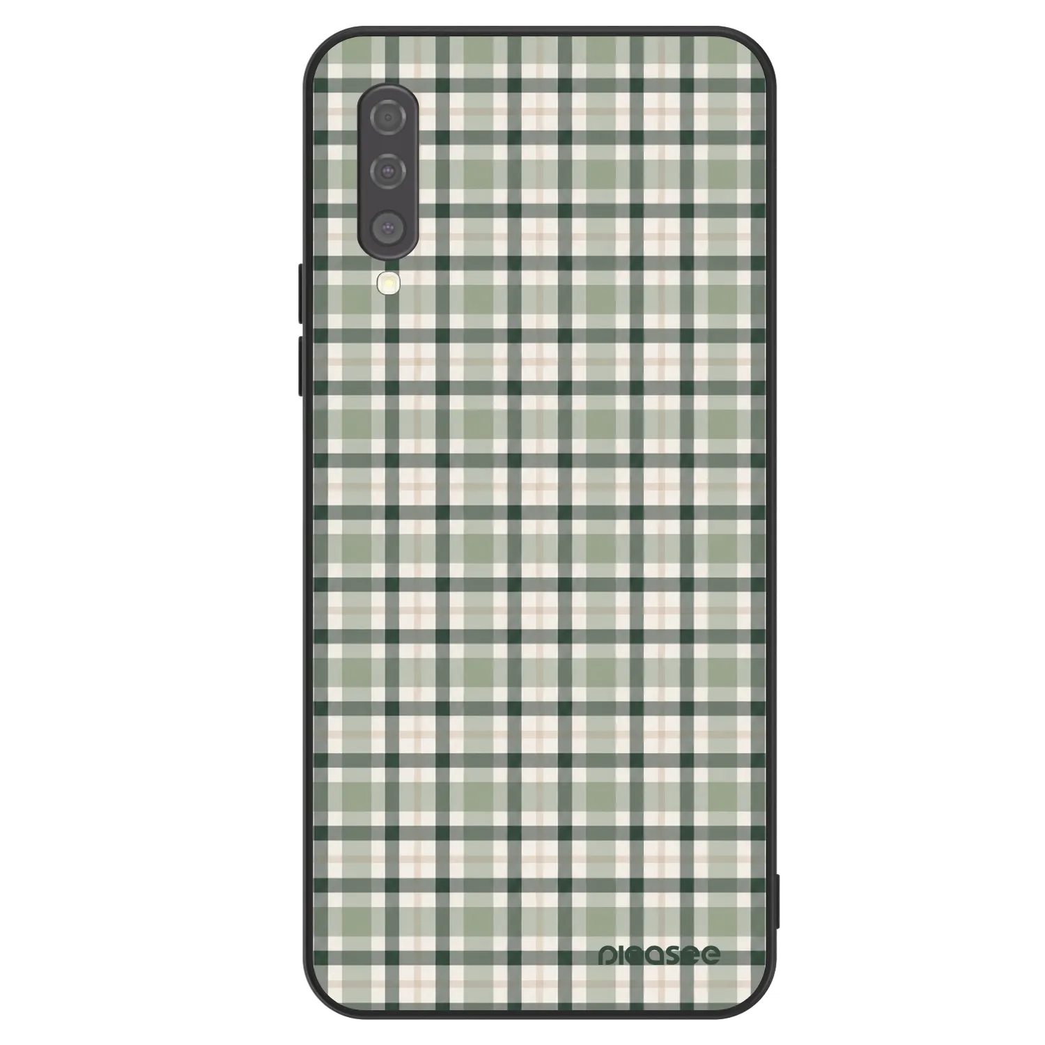 Picasee ULTIMATE CASE Samsung Galaxy A50 A505F - készülékre - Sage Tartan