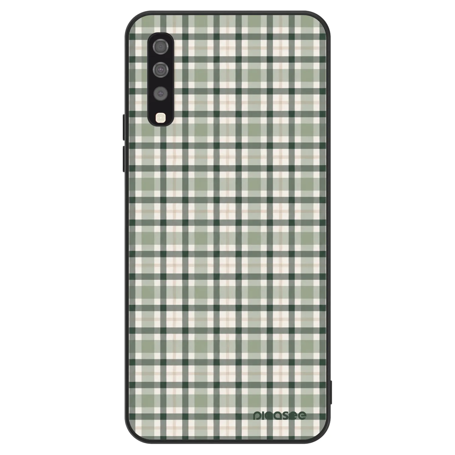 Picasee ULTIMATE CASE Samsung Galaxy A70 A705F - készülékre - Sage Tartan