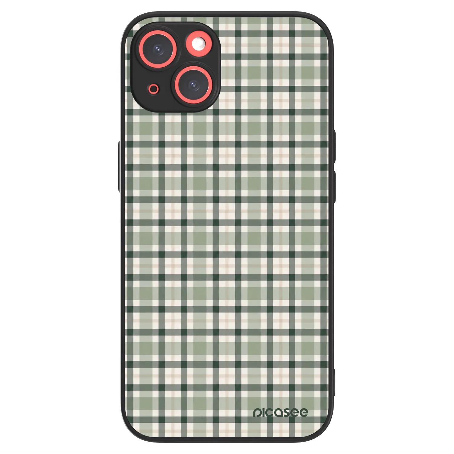 Picasee ULTIMATE CASE Apple iPhone 13 - készülékre - Sage Tartan