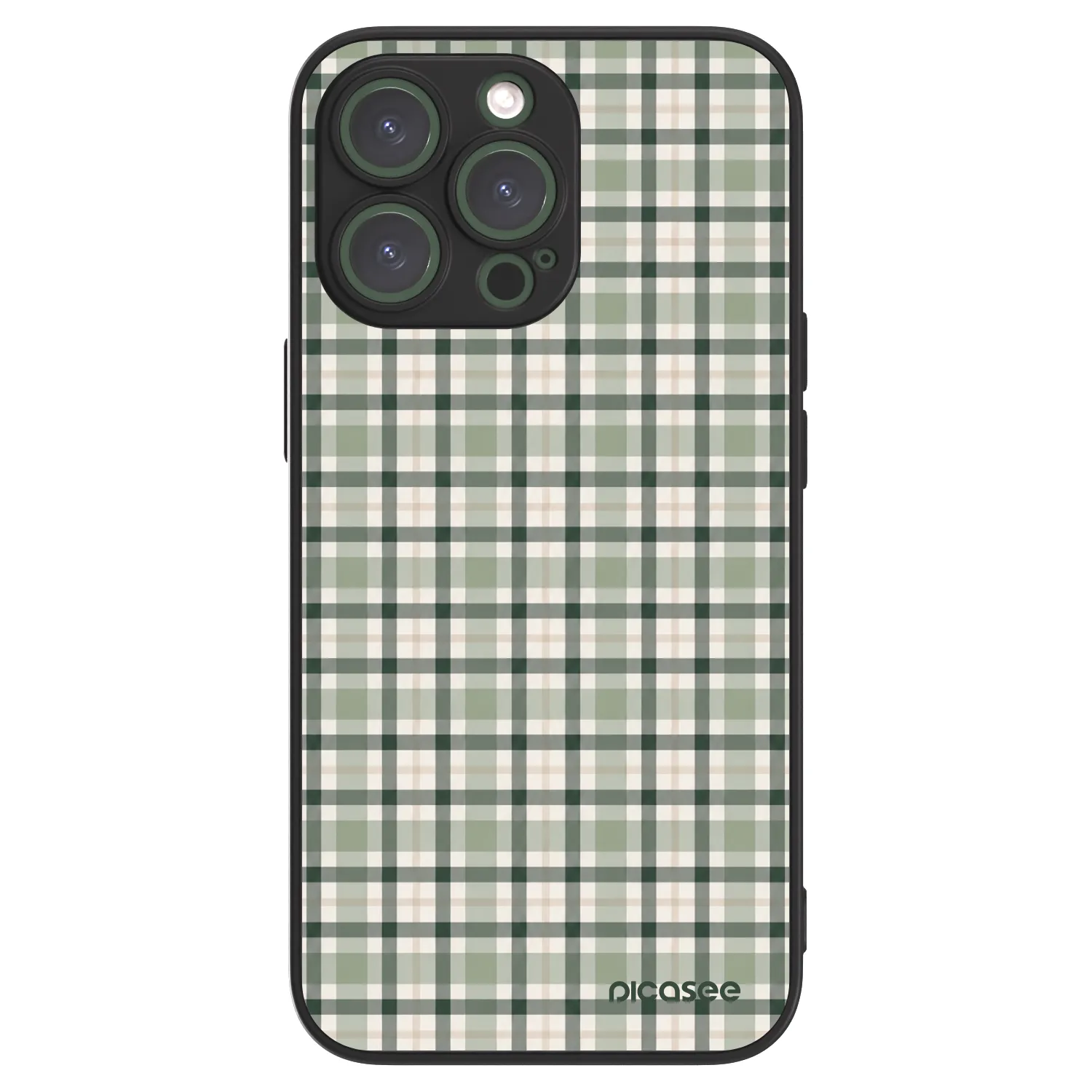 Picasee ULTIMATE CASE Apple iPhone 13 Pro - készülékre - Sage Tartan