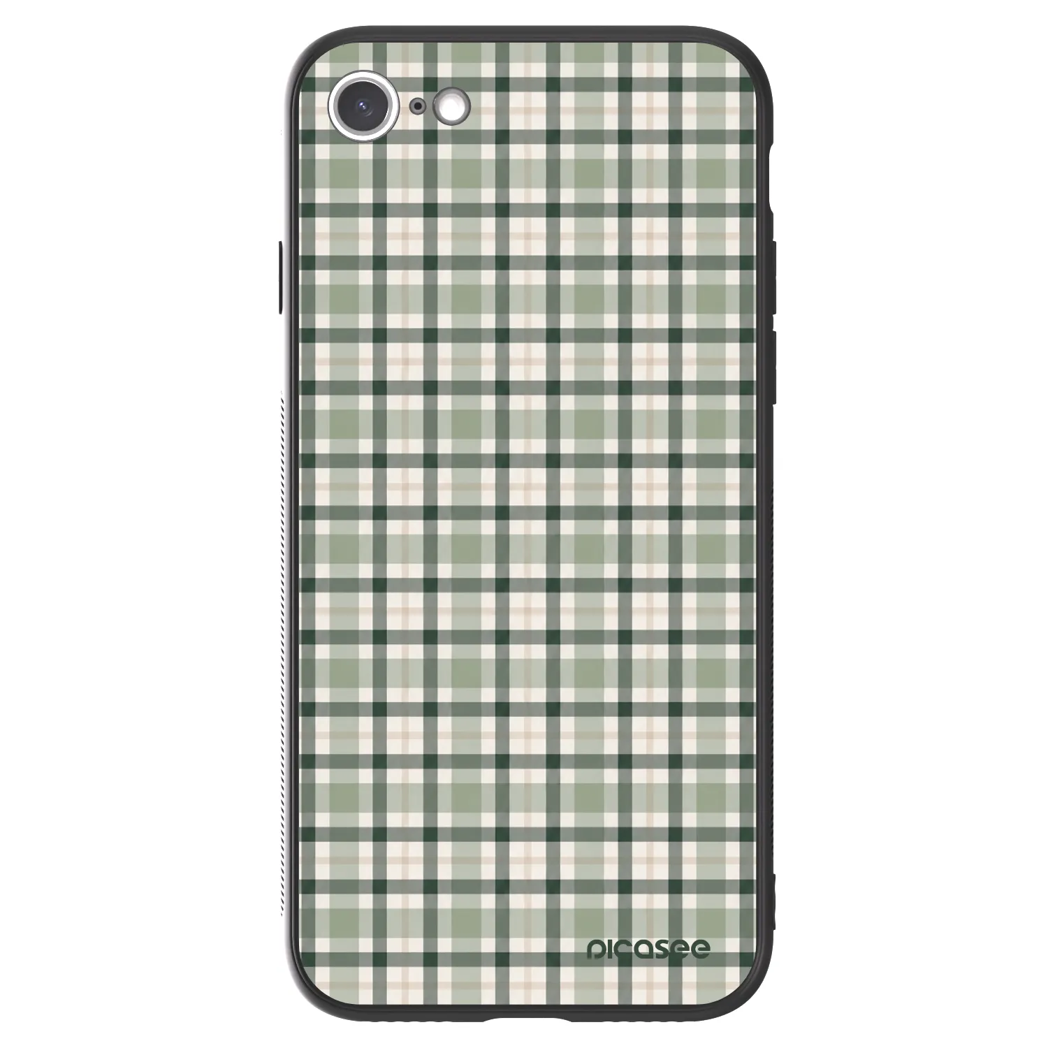 Picasee ULTIMATE CASE Apple iPhone 8 - készülékre - Sage Tartan
