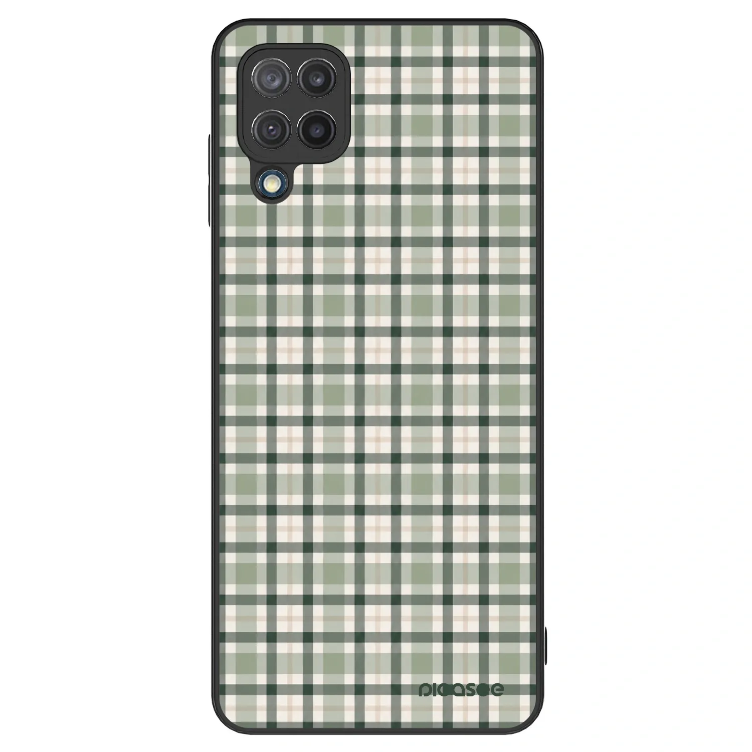 Picasee ULTIMATE CASE Samsung Galaxy M12 M127F - készülékre - Sage Tartan