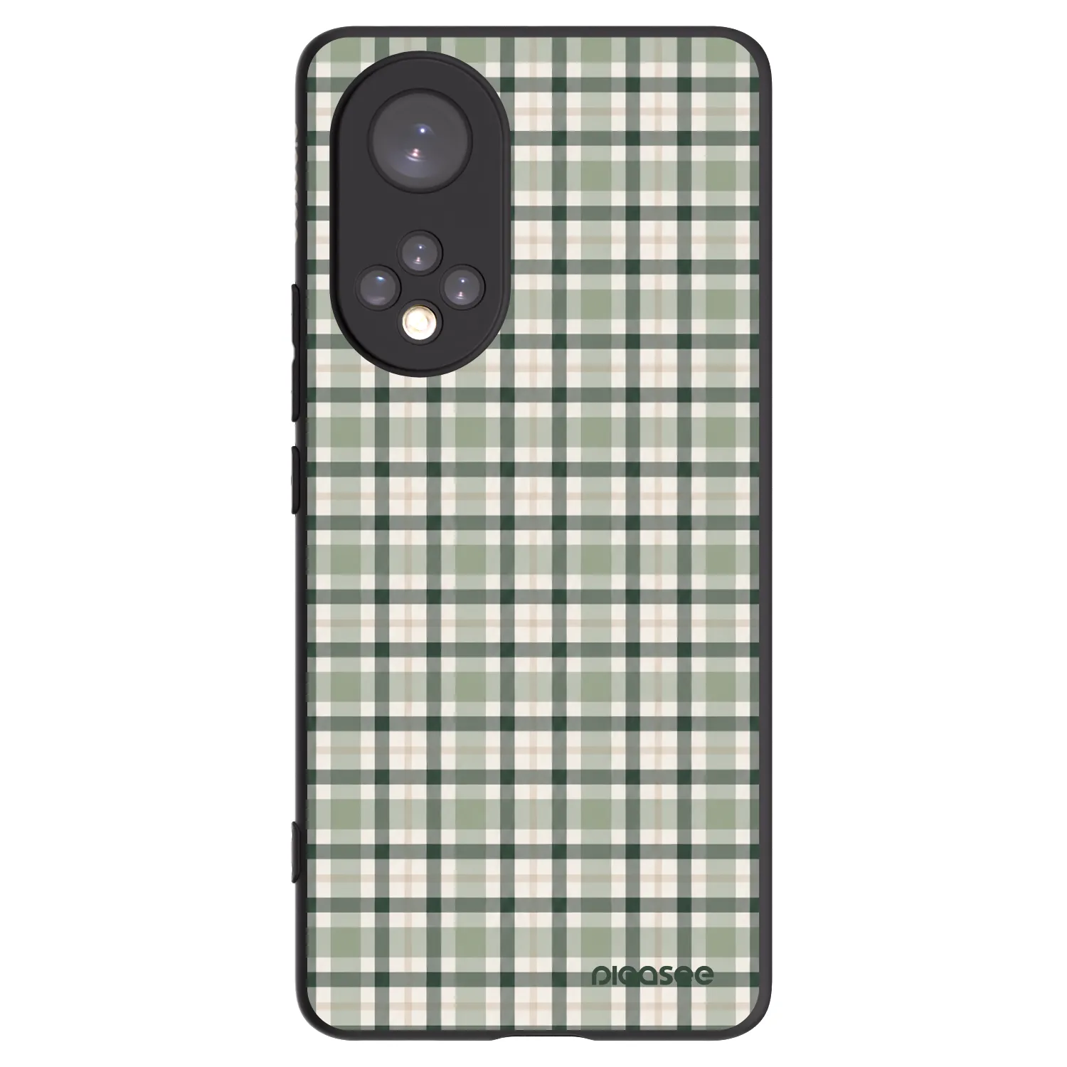 Picasee fekete szilikon tok az alábbi mobiltelefonokra Huawei Nova 9 - Sage Tartan