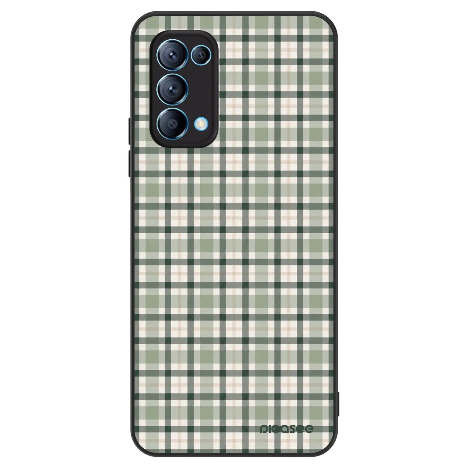 Picasee ULTIMATE CASE OPPO Reno 5 5G - készülékre - Sage Tartan
