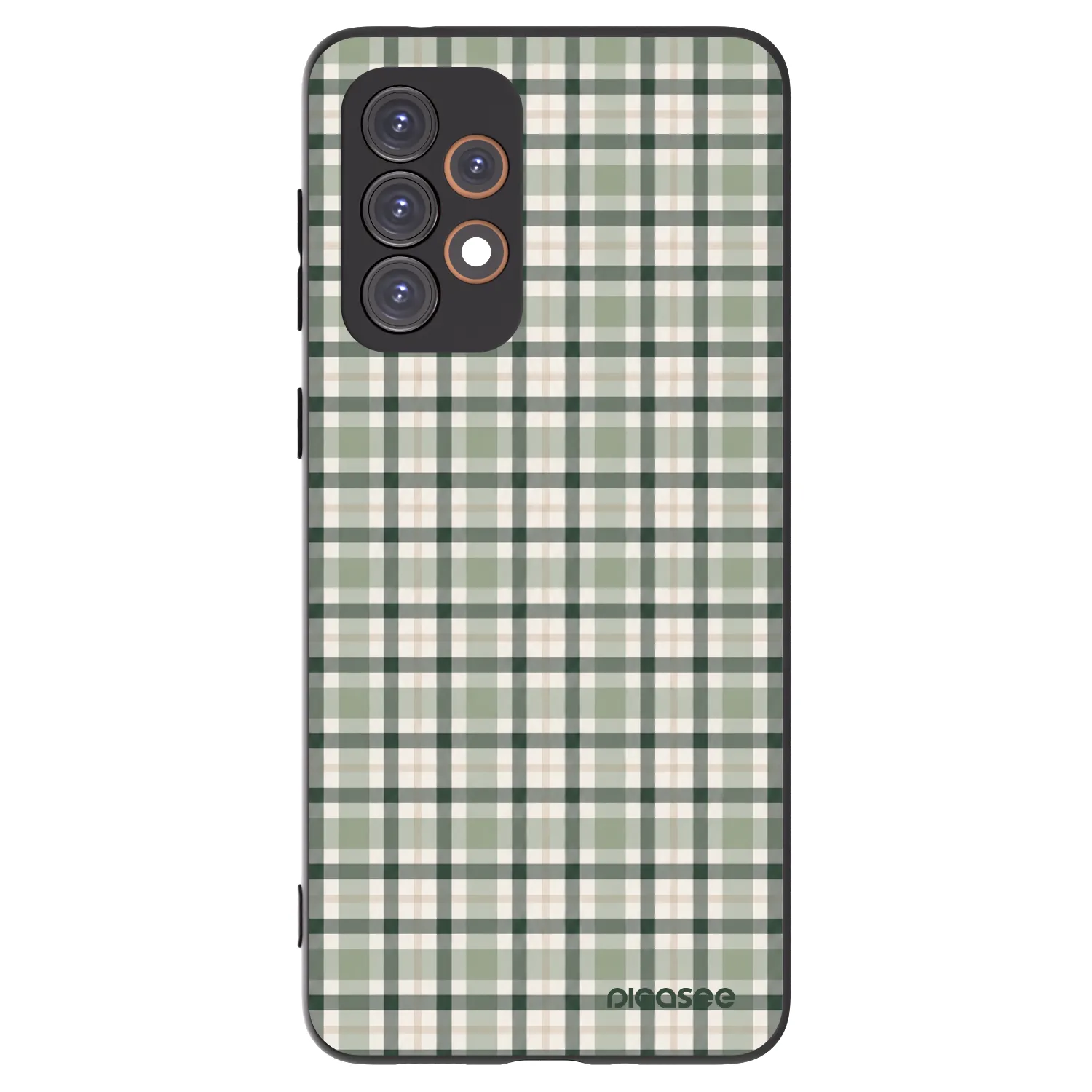 Picasee fekete szilikon tok az alábbi mobiltelefonokra Samsung Galaxy A33 5G A336 - Sage Tartan