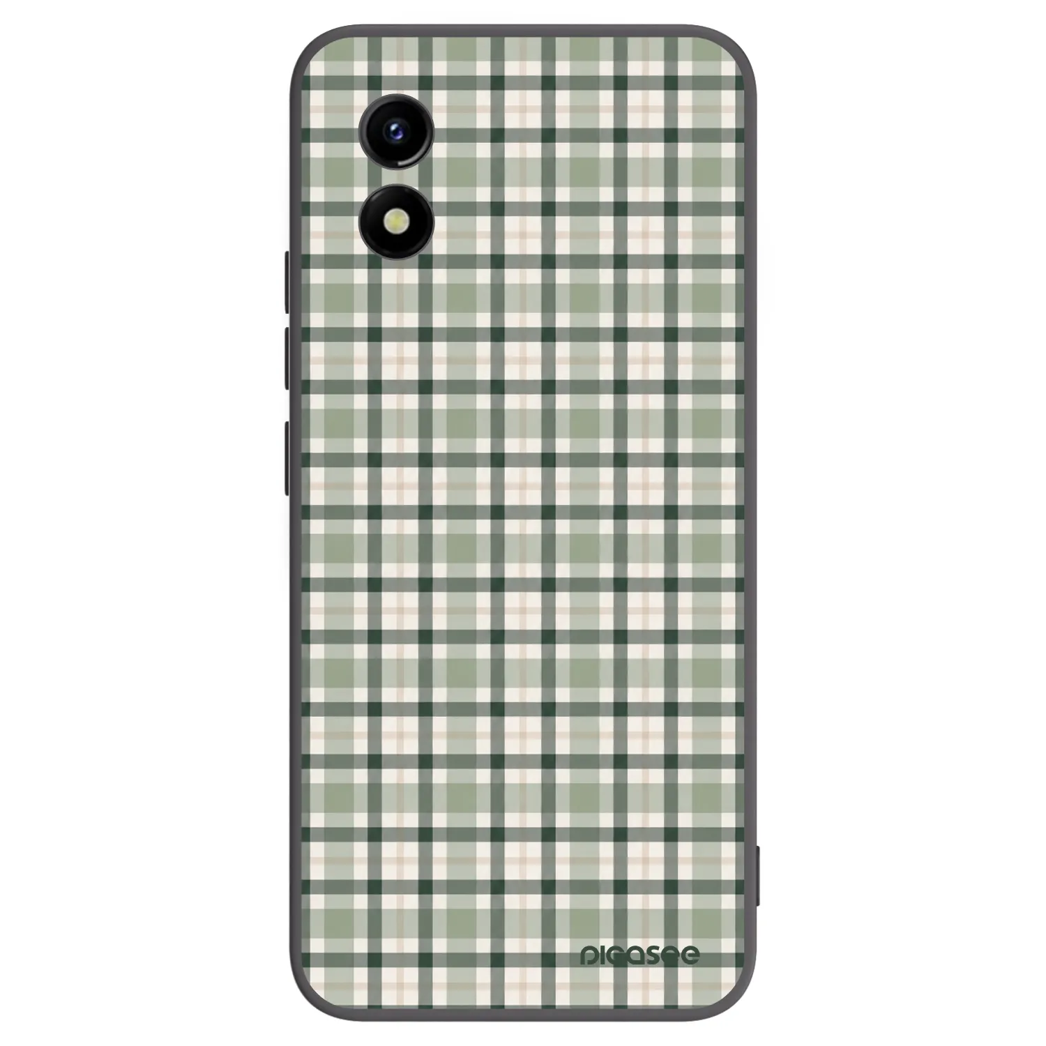 Picasee fekete szilikon tok az alábbi mobiltelefonokra Vivo Y01 - Sage Tartan