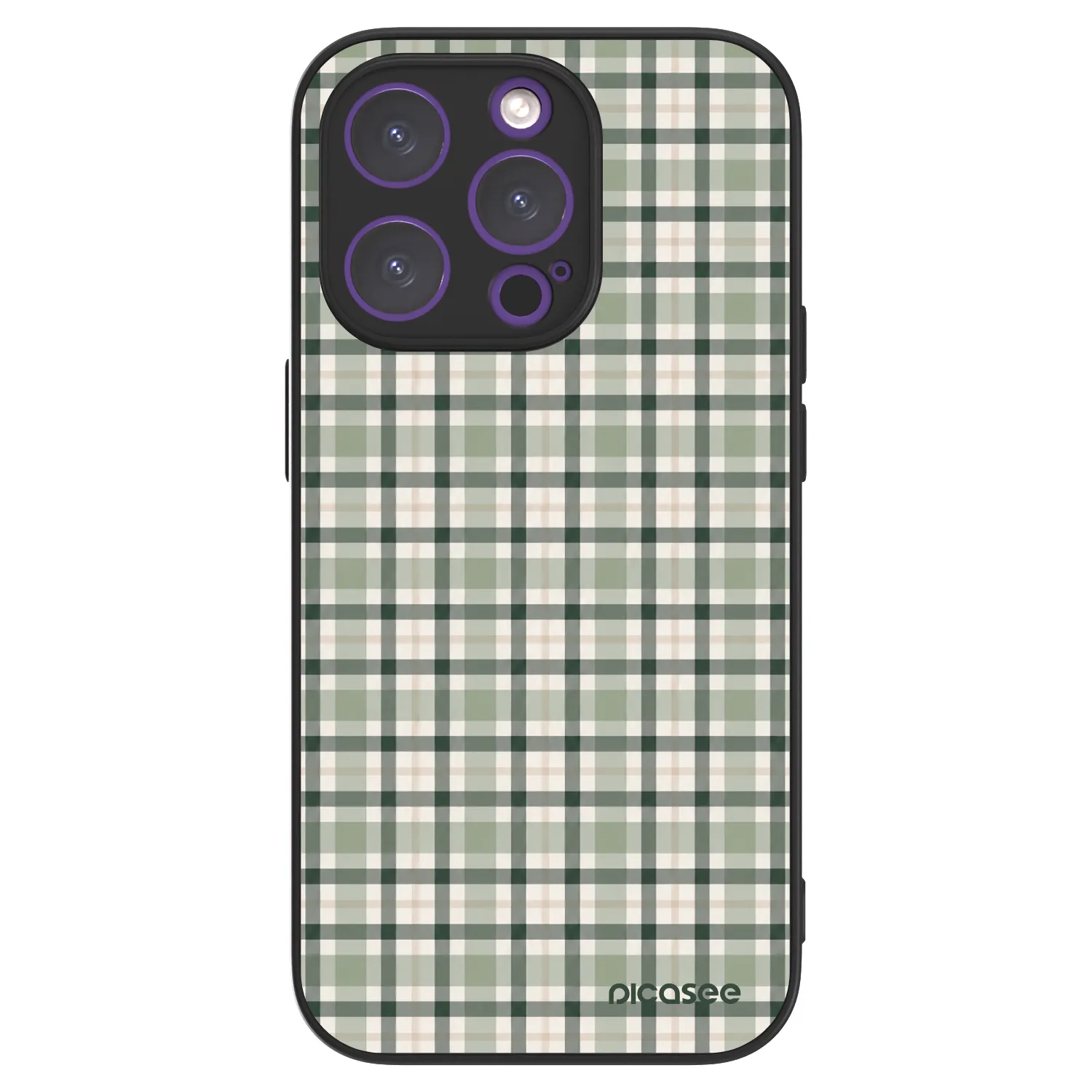 Picasee ULTIMATE CASE Apple iPhone 14 Pro - készülékre - Sage Tartan