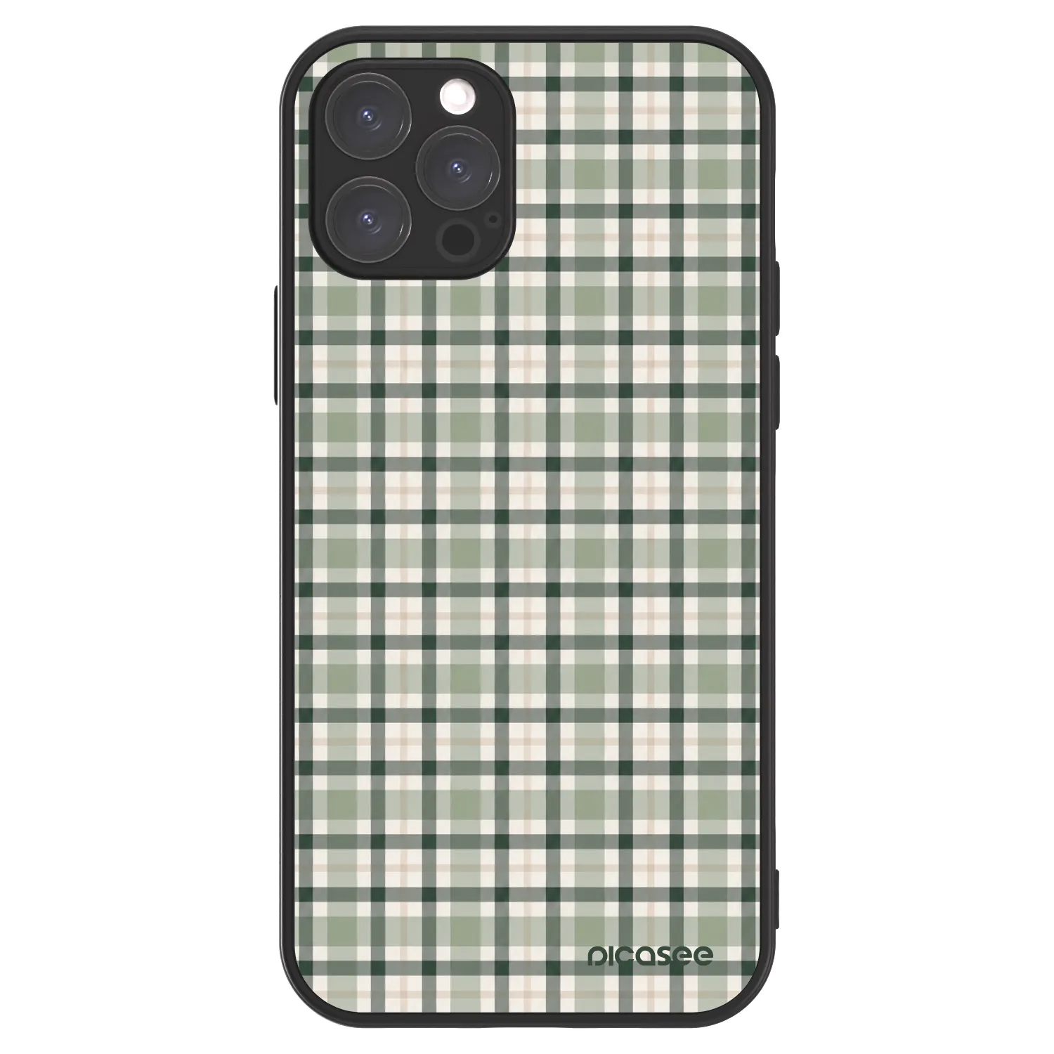 Picasee ULTIMATE CASE MagSafe Apple iPhone 12 Pro - készülékre - Sage Tartan