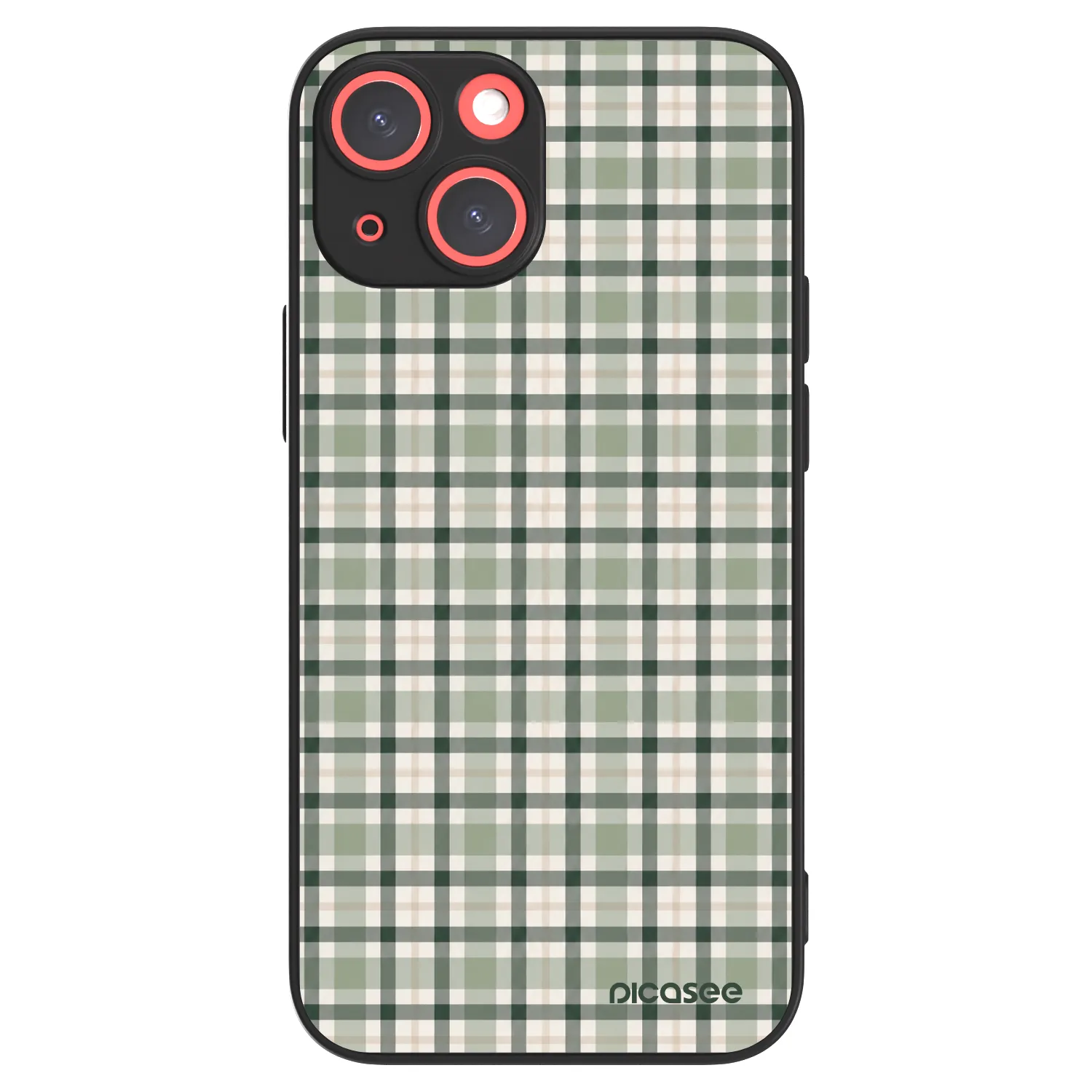 Picasee ULTIMATE CASE MagSafe Apple iPhone 13 mini - készülékre - Sage Tartan